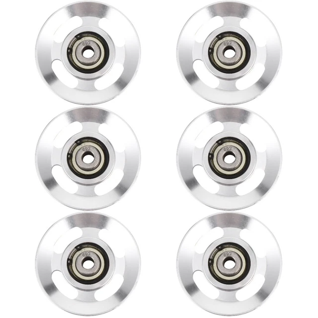 6pcs Professional Pouering Poulle Wheel Cable Gym Equipment Pile Poulier Poulie