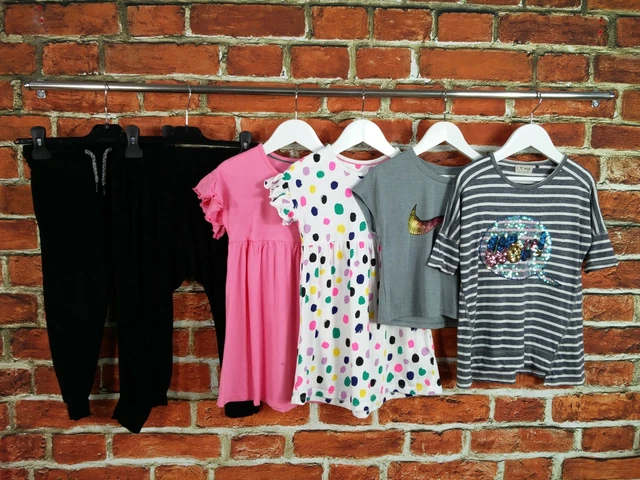 Girls Bundle Age 3-4 Years Next M&S Nike Joggers Tee Dress Harem Summer 104Cm
