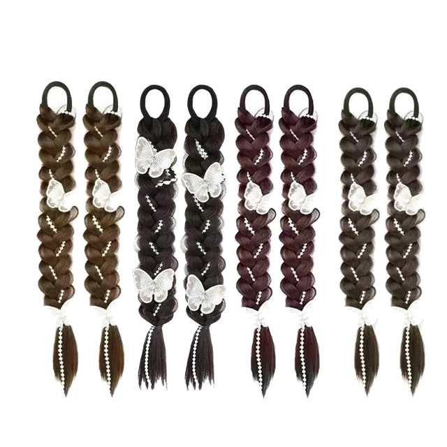 80 pezzi di capelli intrecciati perline Dreadlocks Accessori decorativi Ciondoli per capelli intrecciati Anelli Ciondoli accessori per capelli per acconciature fai-da-te con borse organizer