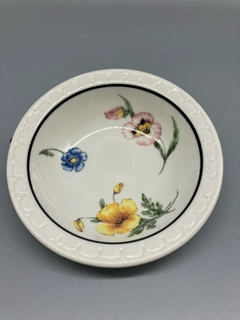 Southern Pacific Rr Prairie Mountain Wildflowers Dining Car China Bowl #1