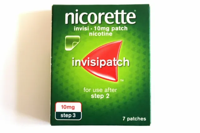 NICORETTE INVISI 10mg Patch - 7 X Step 3 Patches