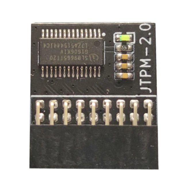 MÓDULO PARA GIGABYTE GC-TPM2.0_S 2.0 TPM (12 pines 12-1) LPC confiable ...