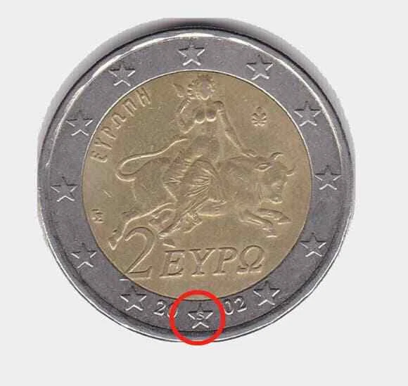 Pièce De 2 Euros Allemagne 2002 - F (atelier De Stuttgart), Circulée, Bimétallique