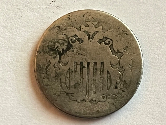 1872 Shield Nickel