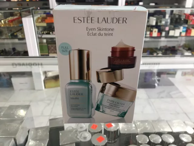 Estee Lauder Even Skintone Set: Idealist, DayWear, Advanced Night Repair Eye
