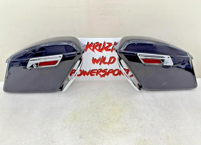 2014 HARLEY DYNA Switchback OEM HD Saddlebag Right Left Crash Bar 1 200.00 PicClick