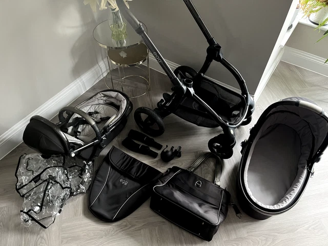 Egg Stroller- Quantum Grey- Full Travel System