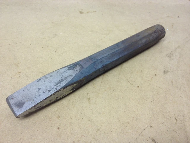 Nuovo scalpello freddo DISPATCH (Sheffield) fatto in Gran Bretagna 1"" x 9 1/4"" (v) C7