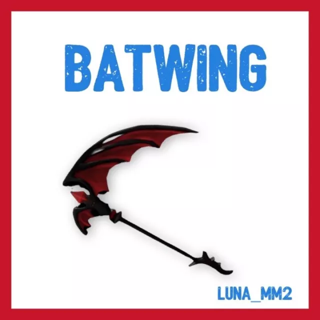 BATWING X 5❤️🖤FAST DELIVERY!!!❤️🖤MM2 FIVE ANCIENT SCYTHES