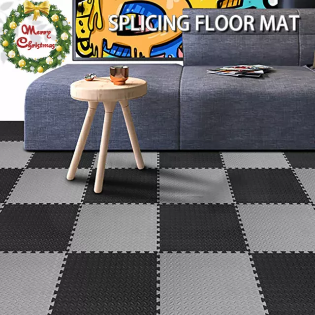 6-24x Interlocking Heavy Duty EVA Foam Gym Flooring Mat Floor Mats Tiles 60x60cm