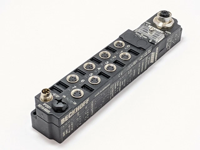 BECKHOFF IP2331 B310-0000 Compact Box 4 Digital I/O, M8 I/O Connection ...