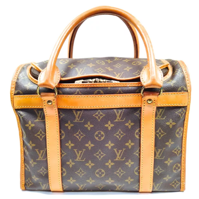Louis Vuitton Monogram Baxter PM Dog Carrier Pet Bag 107lv38 For