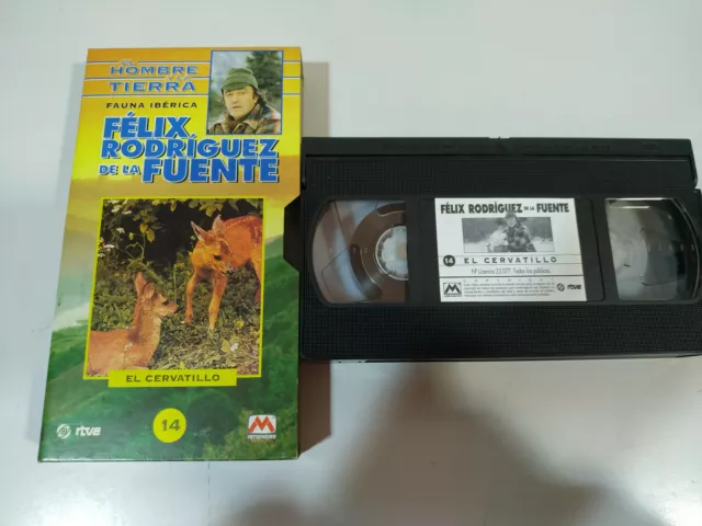 Felix Rodriguez de la Fuente el Cervatillo - VHS El Hombre y la Tierra