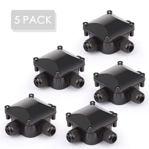 5 boîtes de dérivation étanches IP68 - Boîte de distribution extérieure étanc...