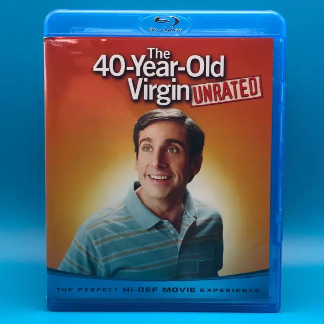 The 40 Year Old Virgin Unrated Blu Ray Steve Carell Special Features Judd Apatow 499 Picclick