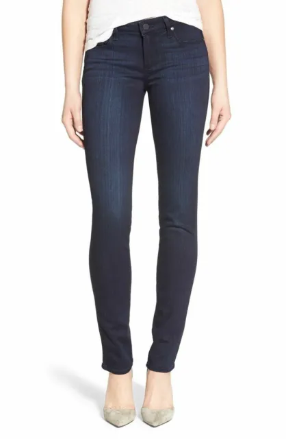 New Paige Skyline Skinny Transcend Everdeen Mid Rise Jeans Size 24 $179