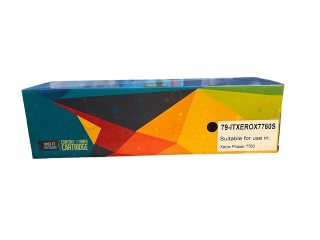 Do It Wiser Smart Toner Cartridges for Xerox Phaser 7760 79-ITXEROXf7760S Black