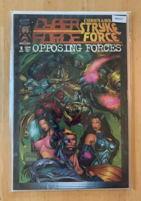 Cyberforce/Strykeforce: Opposing Forces #'s 1 & 2 High Grade 9.4 Image ML6-57