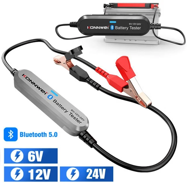 Car Battery Monitor Car Battery Tester Bluetooth 5.0 Vehicle Battery Monitor