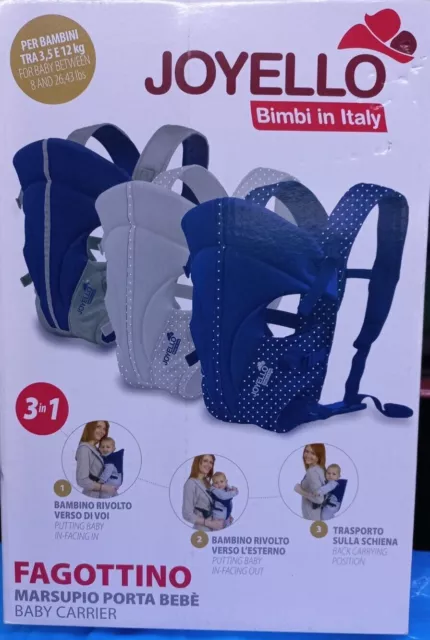 Fagottino Zaino Marsupio porta bambino Neonato Bebè - JOYELLO