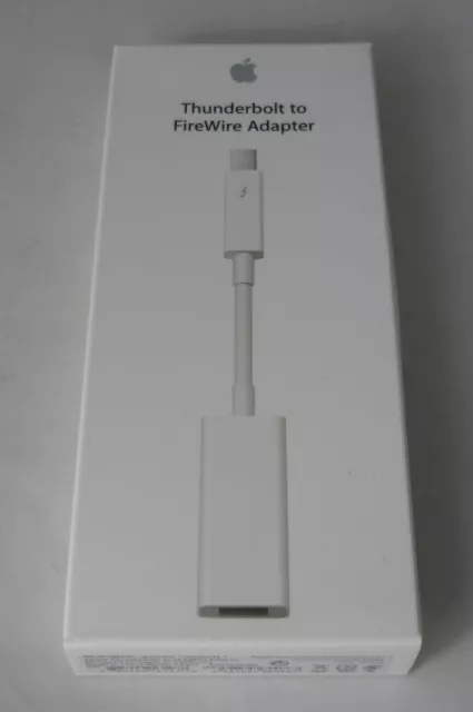 Genuine / Official Apple Apple Thunderbolt to FireWire Adapter - New