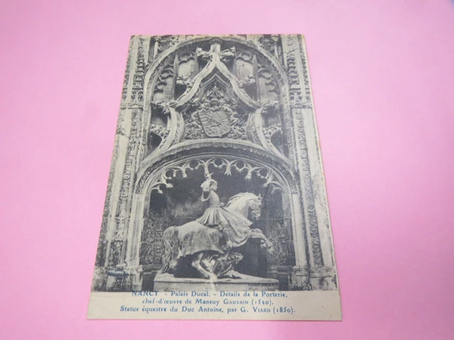 30014 Carte Postale Publicitaire 54 G Louis Nancy Palais Ducale Details De La Po