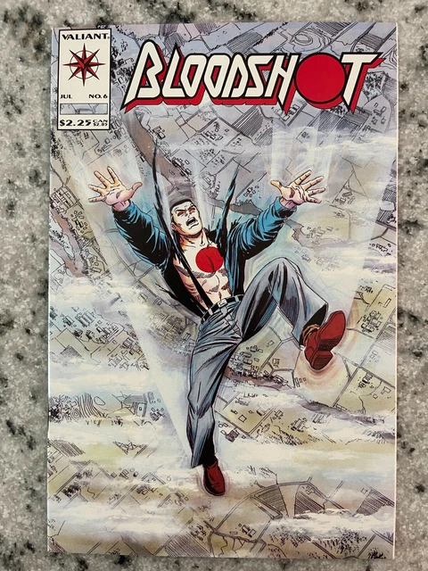 Bloodshot # 6 NM 1st Print Valiant Comic Book Rai Shadowman Magnus 12 J864