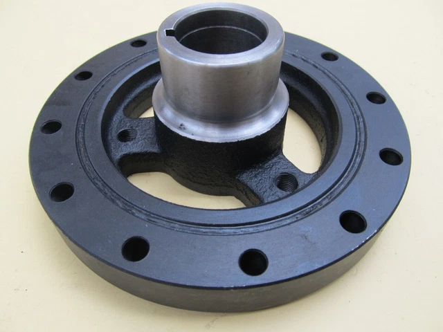 58-68 Corvette CAMARO 6" HARMONIC BALANCER FOR 283 & 327 ENGINES BLACK NEW
