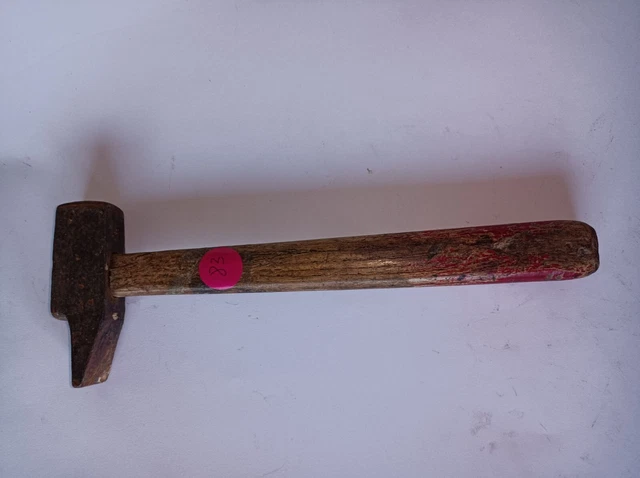 ancien marteau de métier manche 20,5 cm
