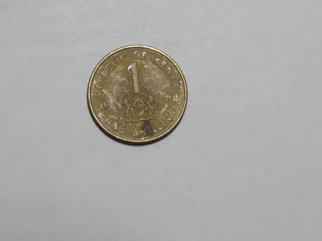 Kenya Coin - 1998 1 Shilling - Circulated