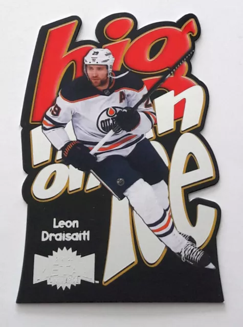 2021-22 Metal Universe Big Man on Ice #BM32 Leon Draisaitl Edmonton Oilers