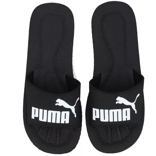 Puma Mens Womens Sliders Purecat Slides Shoes Slippers Pool Beach Sandals