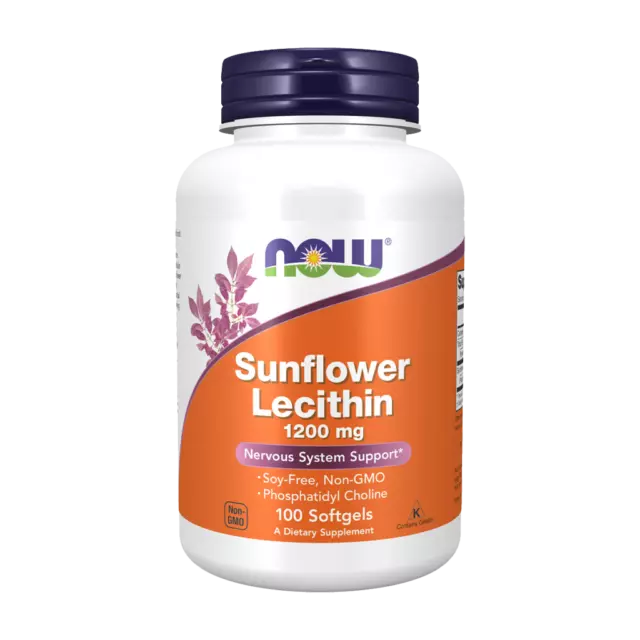 Lécithine de tournesol 1200 mg (100 gélules)