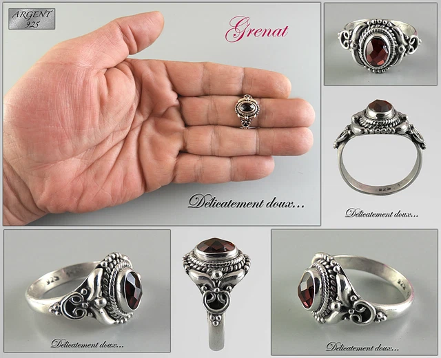 Bague Avec Grosse Pierre Naturelle