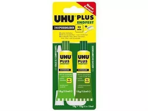 UHU Plus Endfest 33g Zweikomponenten-Klebstoff / 45670