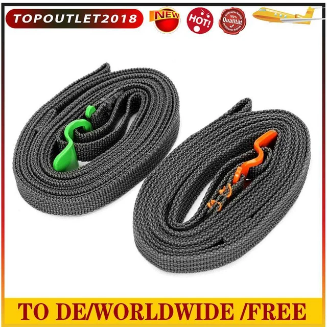 Cycling Buckle Tie-Down Belt Car Cargo Strap Strong Ratchet Belt Luggages