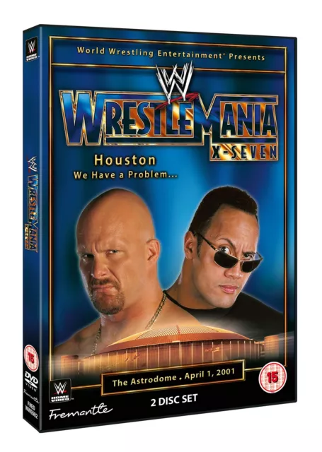 WWE: WrestleMania 17 (DVD) The Rock Stone Cold Steve Austin Undertaker Triple H