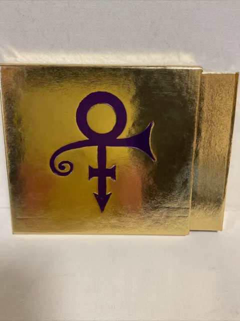 Prince & The NPG Symbol/ Love Sign Rare LTD ED (no CD) Gold Wallet Case Only