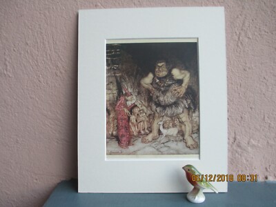 ANTIQUE ARTHUR RACKHAM illustration of Giant 1918 £19.15 - PicClick UK
