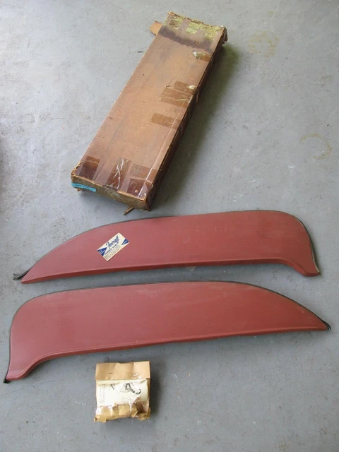 Nos 59 1959 Ford Fender Skirt Pair Foxcraft Nib Nos 59 1959 Ford Fender Skirt Pair Foxcraft Nib