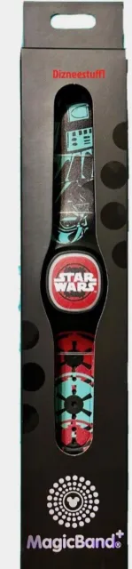 Disney Parks Star Wars Darth Vader Empire Black Magicband Plus Unlinked - NEW