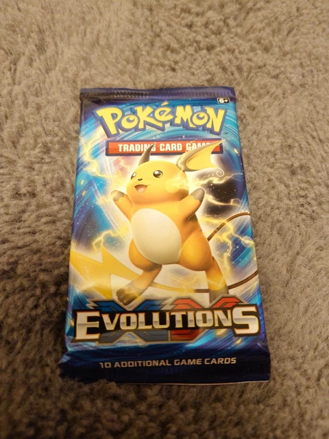 Pokemon Evolutions XY Booster Pack Raichu TCG Sealed New
