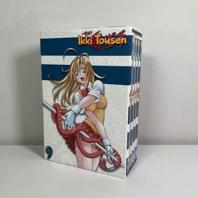 Anime DVD IKKI TOUSEN : Great Guardians Box * 2 Vol. 1 and Vol. 4
