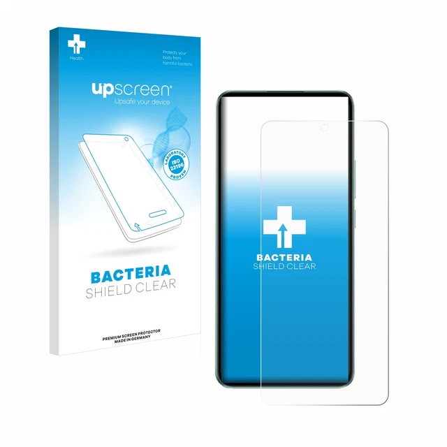 Pellicola Protettiva Upscreen Hybrid Glass Per Xiaomi Redmi Note 10S, Durezza 9H, Anti-impronta, Made In Germany