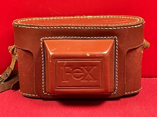 APPAREIL DE PHOTO ARGENTIQUE ANCIEN avec ETUI CUIR :  SUPER PAXETTE