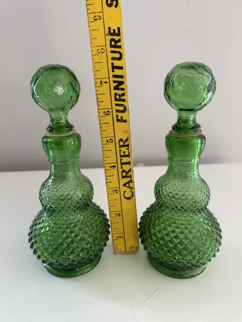 MCM Mini Green Decanters Made In Italy  2