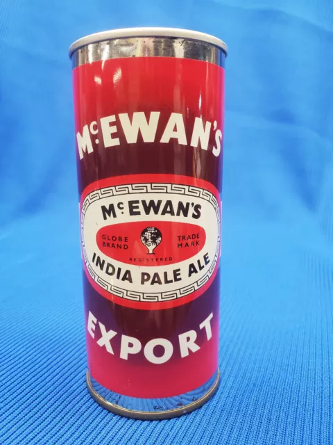 Vintage McEWAN'S India Pale Ale Export - EMPTY 440ml SS Tab Beer Can - SCOTLAND