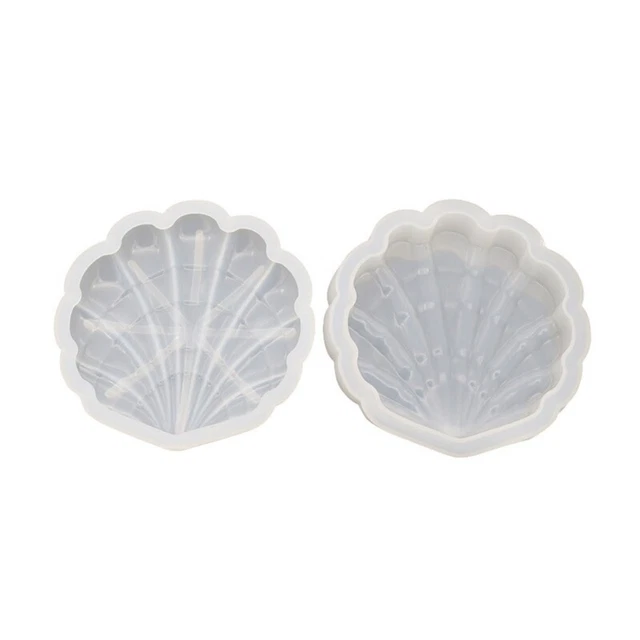Storage Box Resin Mold,Shells Jewelry Box Silicone Mold for DIY Craft Home Decor