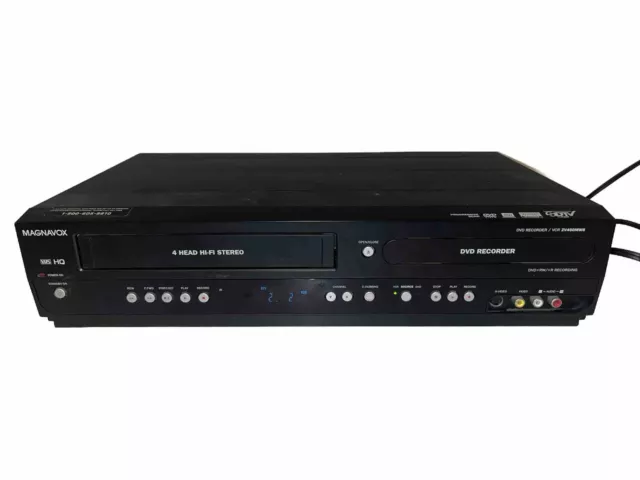 Combo de grabadora de DVD Magnavox ZV450MW8 VHS funciona probado