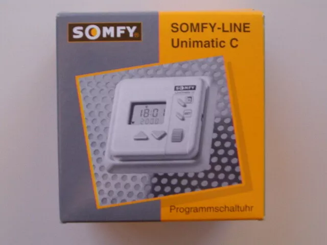 Somfy Steuergerät Zeitschaltuhr Unimatic C Rollladen Neu OVp